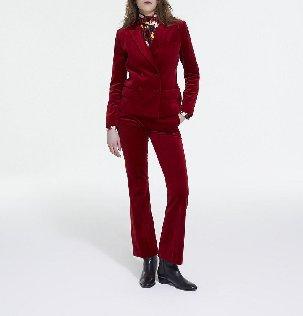 The Kooples - Bootcut Trousers - Red - Women