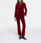 The Kooples - Bootcut Trousers - Red - Women