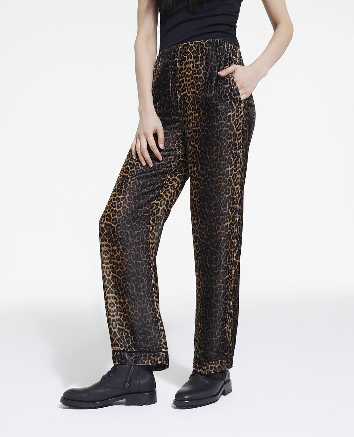The Kooples - Pantalón Leo Terciopelo Rayas - Mujer