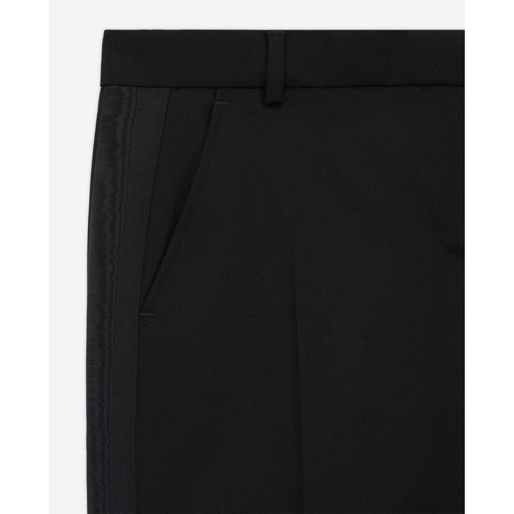 The Kooples - Pantalon Droit En Laine - Noir - Femme