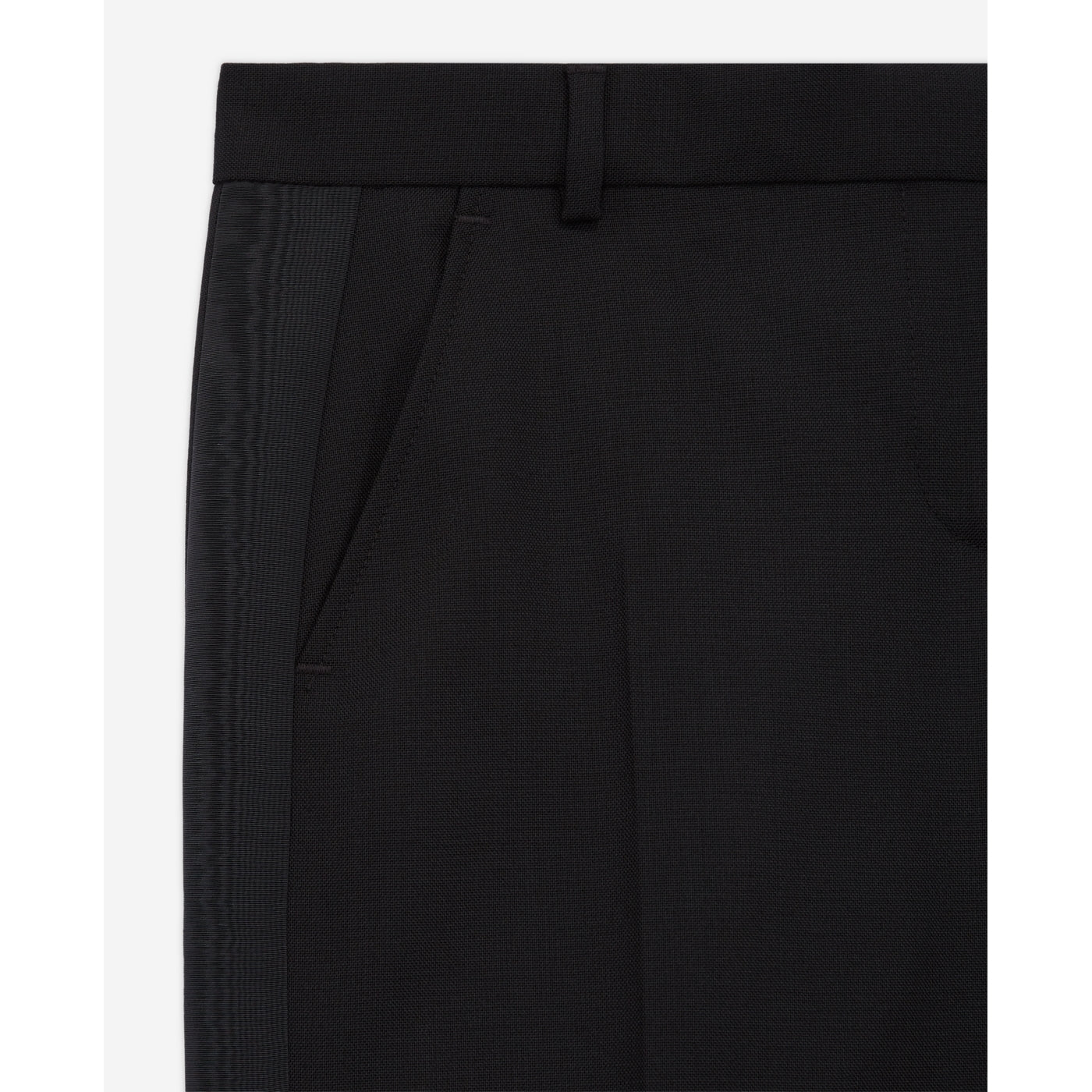 The Kooples - Pantalon Droit En Laine - Noir - Femme