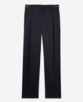 The Kooples - Pantalon A Pinces Fluide Avec Chaine