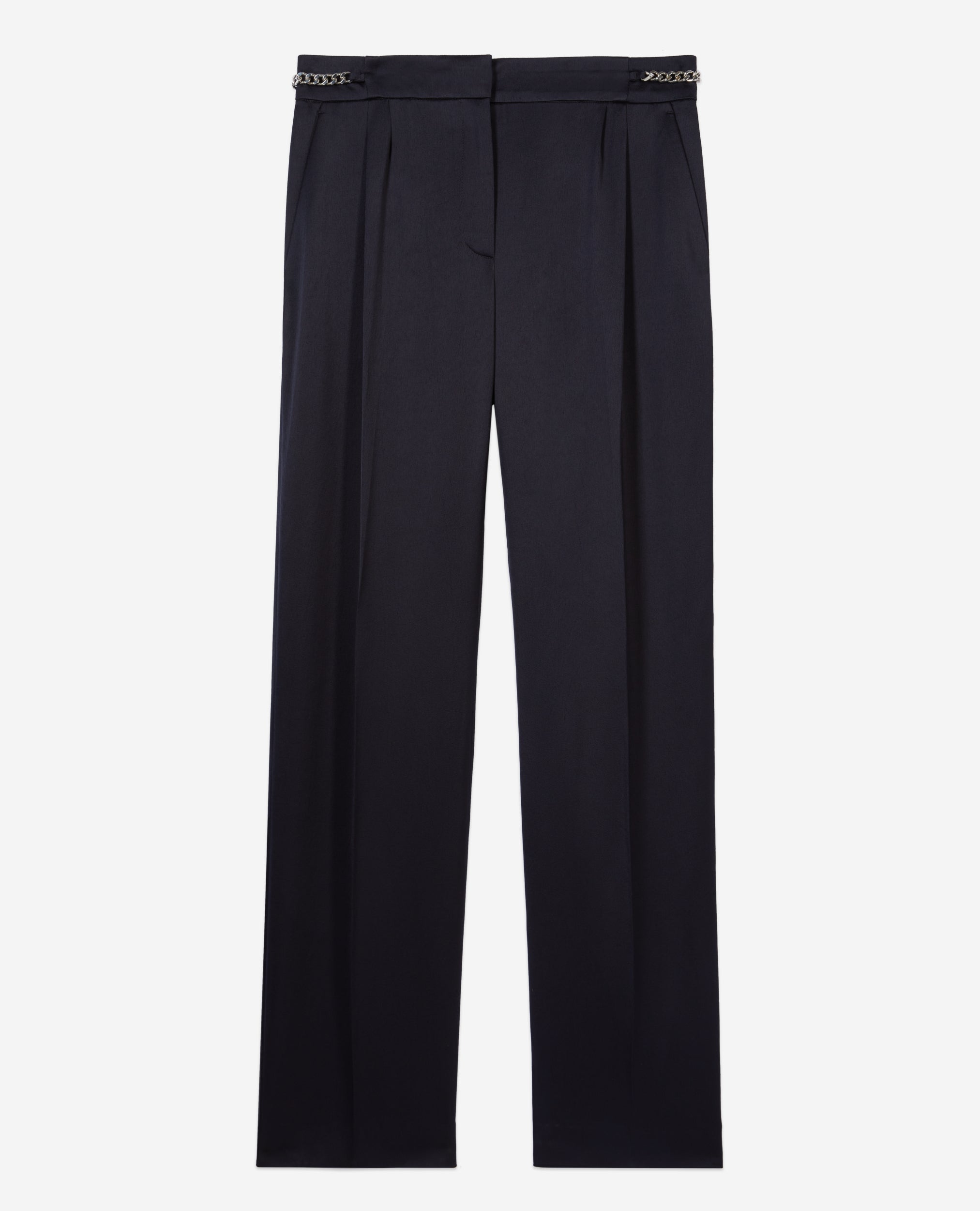The Kooples - Pantalon A Pinces Fluide Avec Chaine