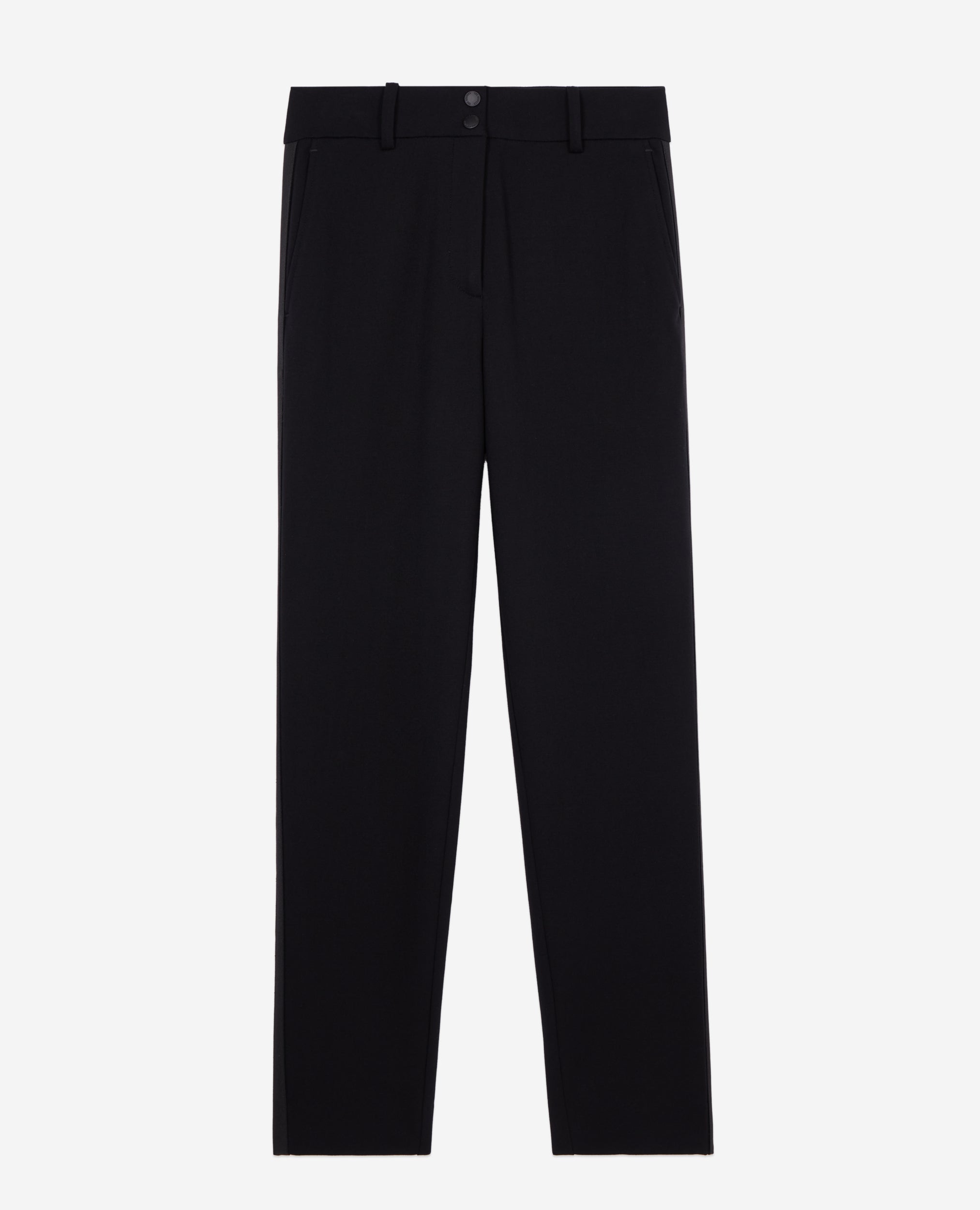 The Kooples - Pantalon Droit Detail Bande Cote