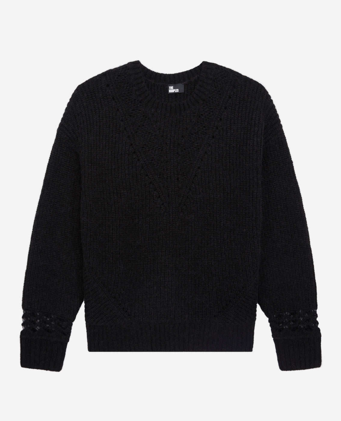 The Kooples - Pull En Laine Et Alpaga - Noir - Femme
