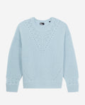 The Kooples - Pull En Laine Et Alpaga - Bleu - Femme