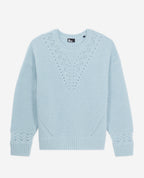 The Kooples - Pull En Laine Et Alpaga - Bleu - Femme