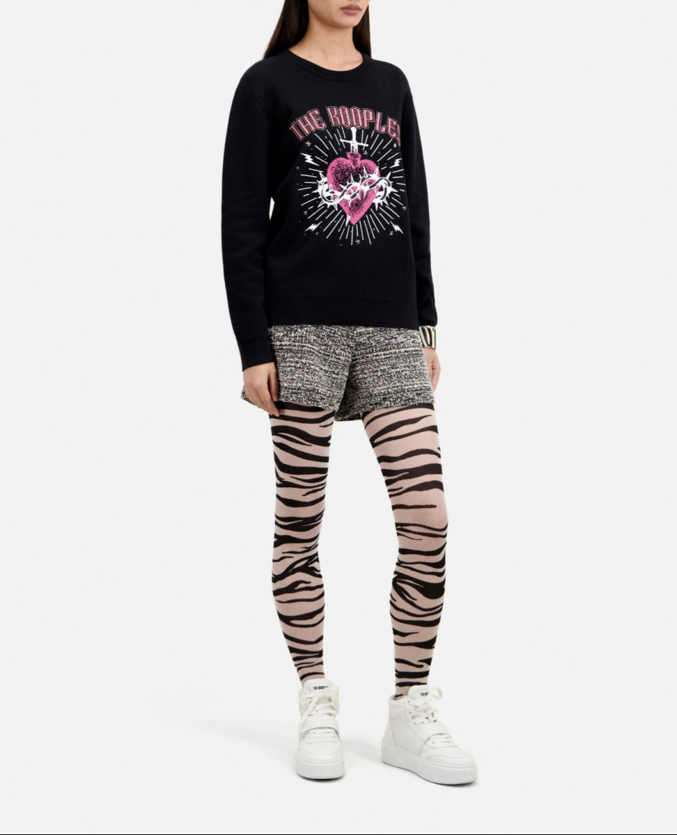 The Kooples - Pull En Laine - Noir - Femme