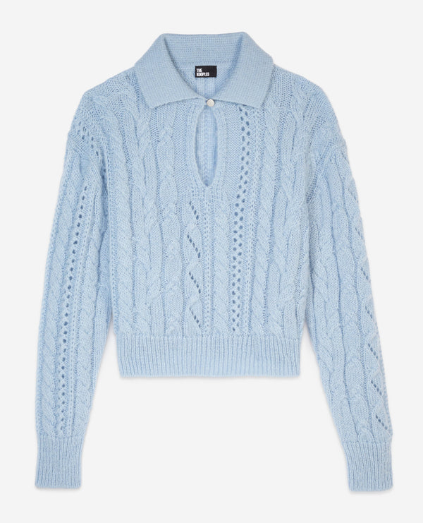 The Kooples - Pull Col Vareuse A Torsades