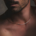 Joseph necklace — artisanal finishing of the jewelry