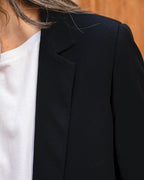 Blazer Albert - En Crepe Noir