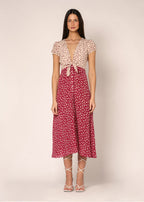 Vestido Françoise Fucsia