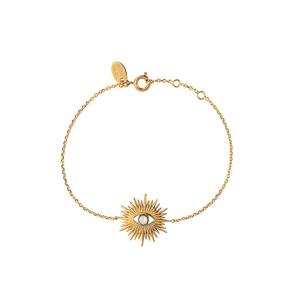 Freya White Mother-of-Pearl Bracelet
