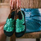 Sandalias Frida - Verde Esmeralda