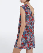 The Kooples - Robe Courte En Soie Imprimé Fleuri - Femme