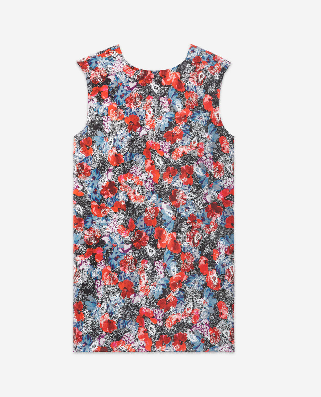 The Kooples - Robe Courte En Soie Imprimé Fleuri - Femme