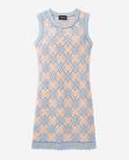 The Kooples - Robe Multicolore Coton Courte Sans Manches - Multicolor - Femme
