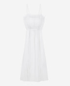The Kooples - Vestido Largo Blanco Sin Mangas De Encaje - Mujer