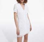 The Kooples - Robe - Blanc - Femme