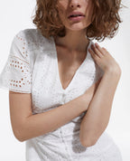 The Kooples - Robe - Blanc - Femme