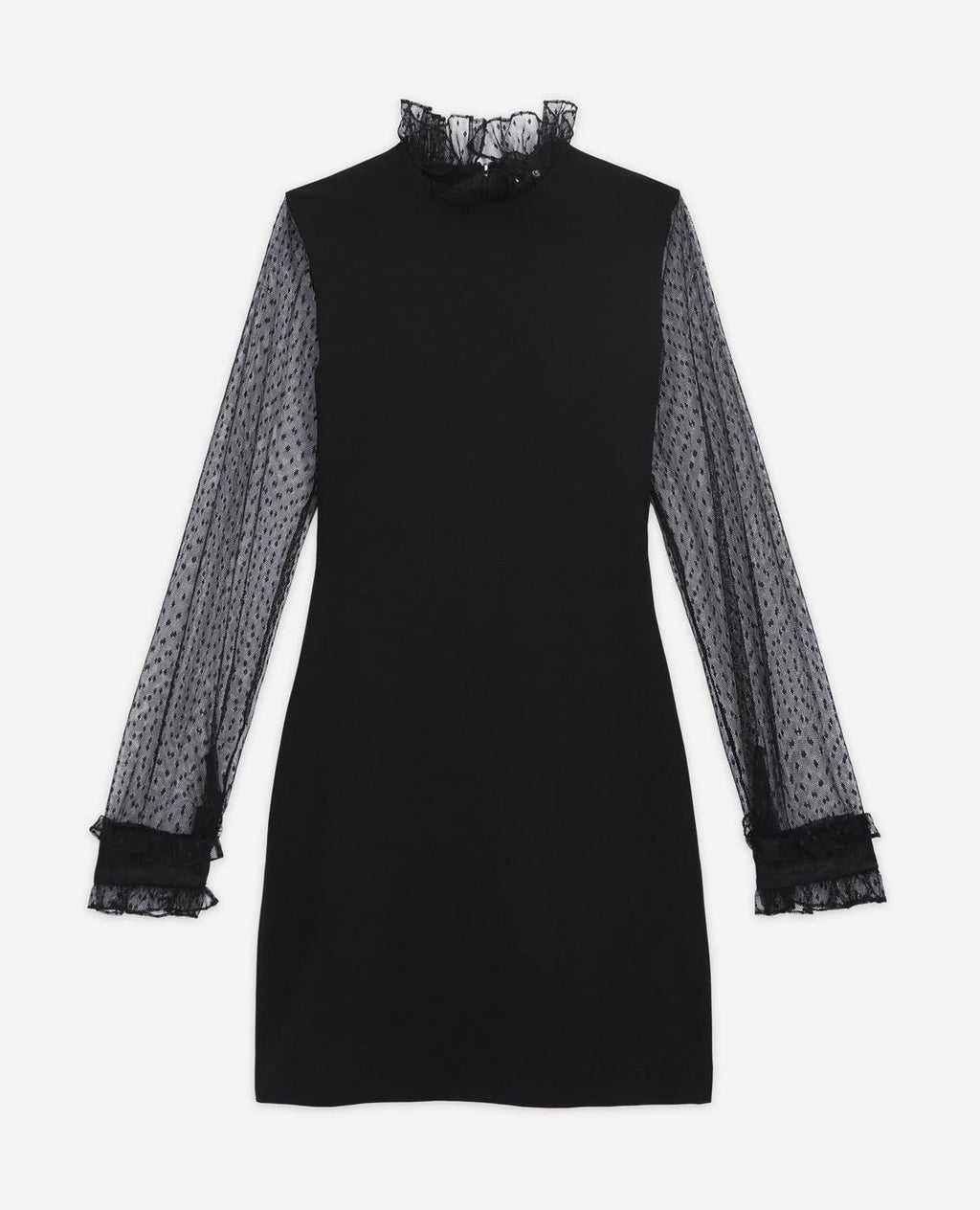 The Kooples - Vestido Corto Detalle Cuello - Mujer
