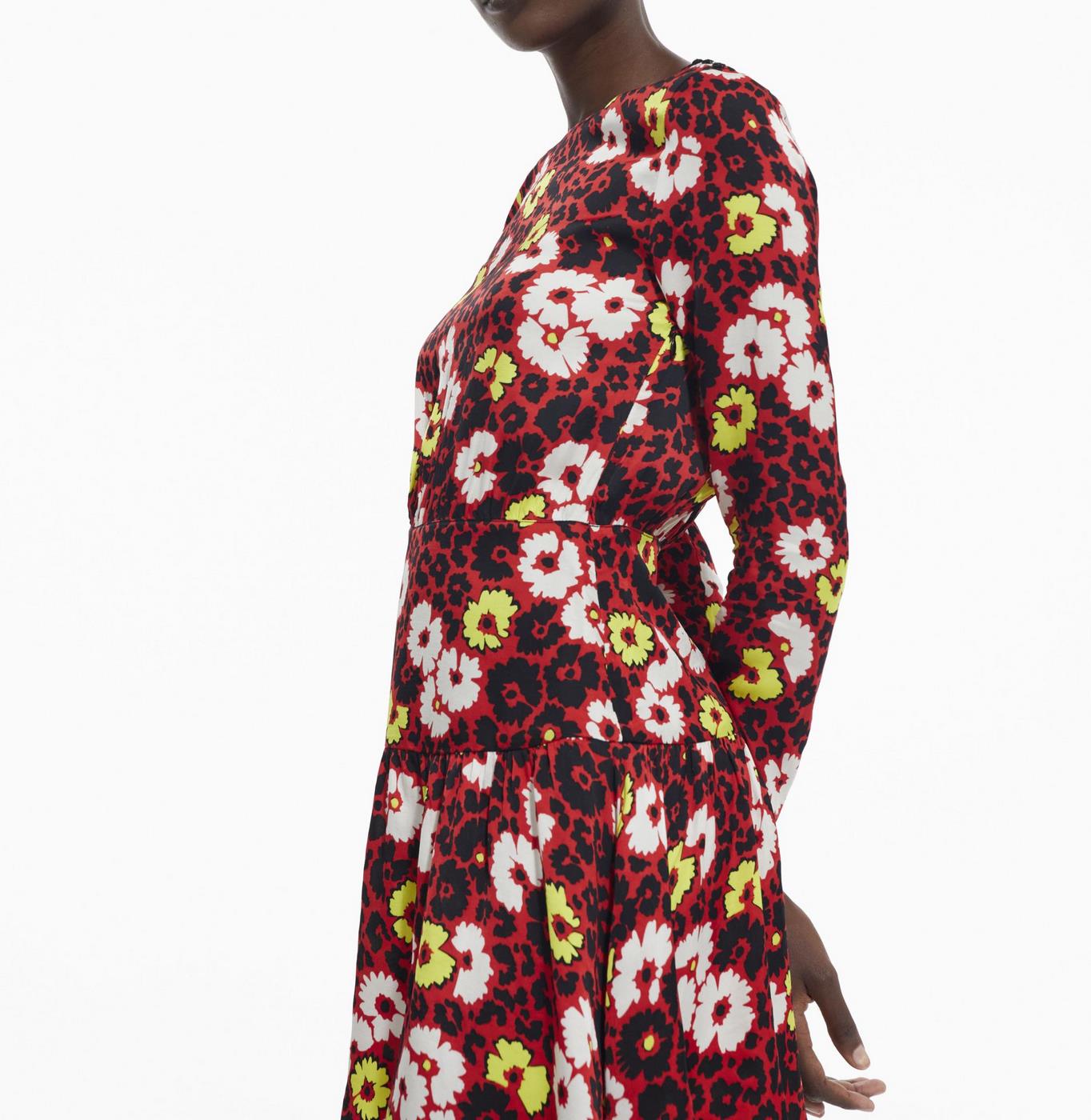 The Kooples - Robe Patineuse - Rouge - Femme