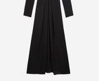 The Kooples - Robe Longue - Noir - Femme