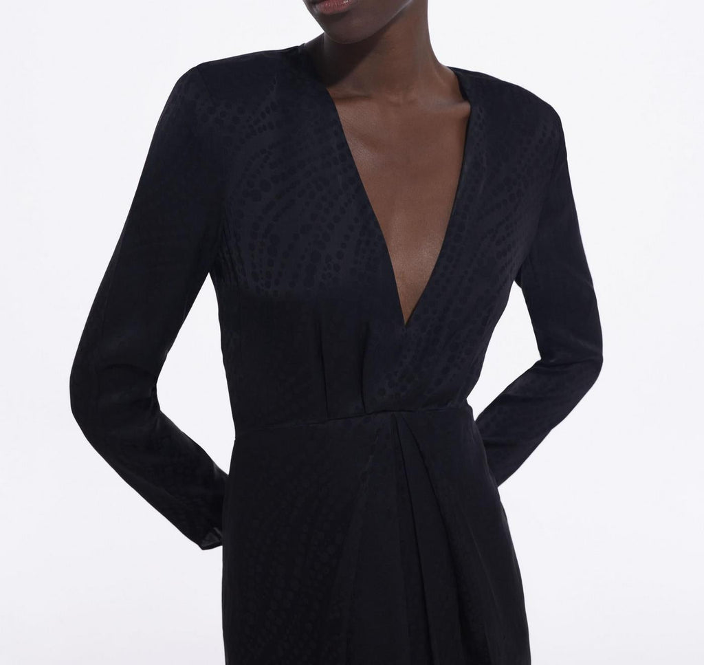 The Kooples - Robe Longue - Noir - Femme