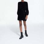 The Kooples - Robe Patineuse - Noir - Femme