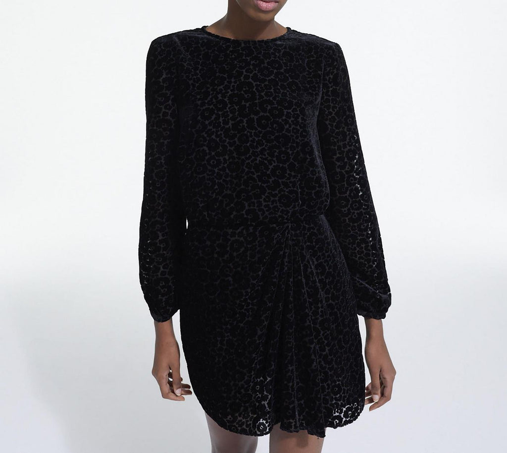 The Kooples - Robe Patineuse - Noir - Femme