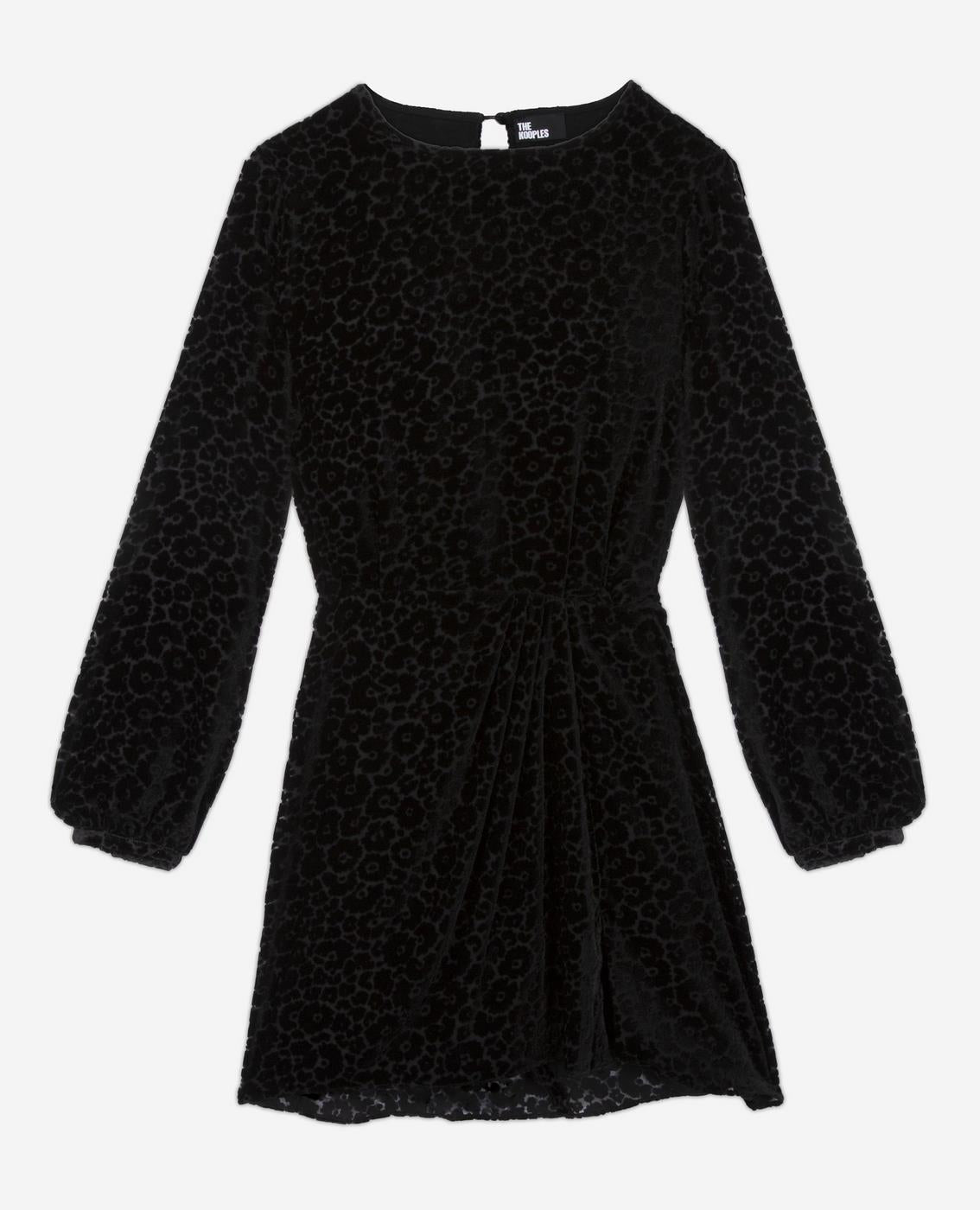 The Kooples - Robe Patineuse - Noir - Femme