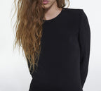 The Kooples - Robe Droite - Noir - Femme