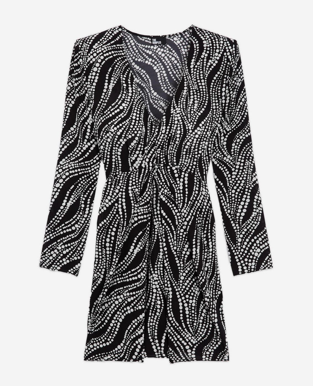 The Kooples - Robe Droite - Noir - Femme