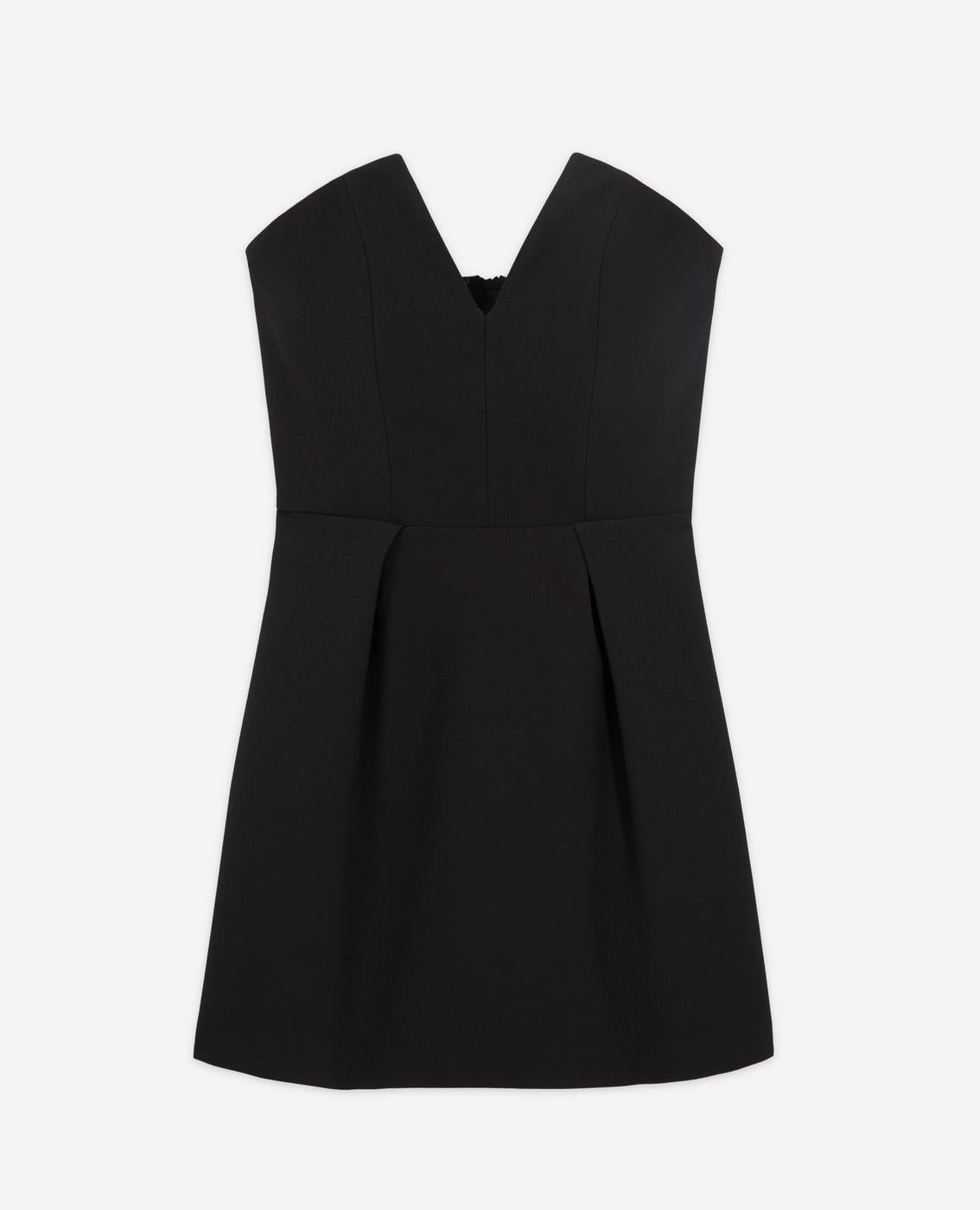 The Kooples - Robe Bustier - Noir - Femme