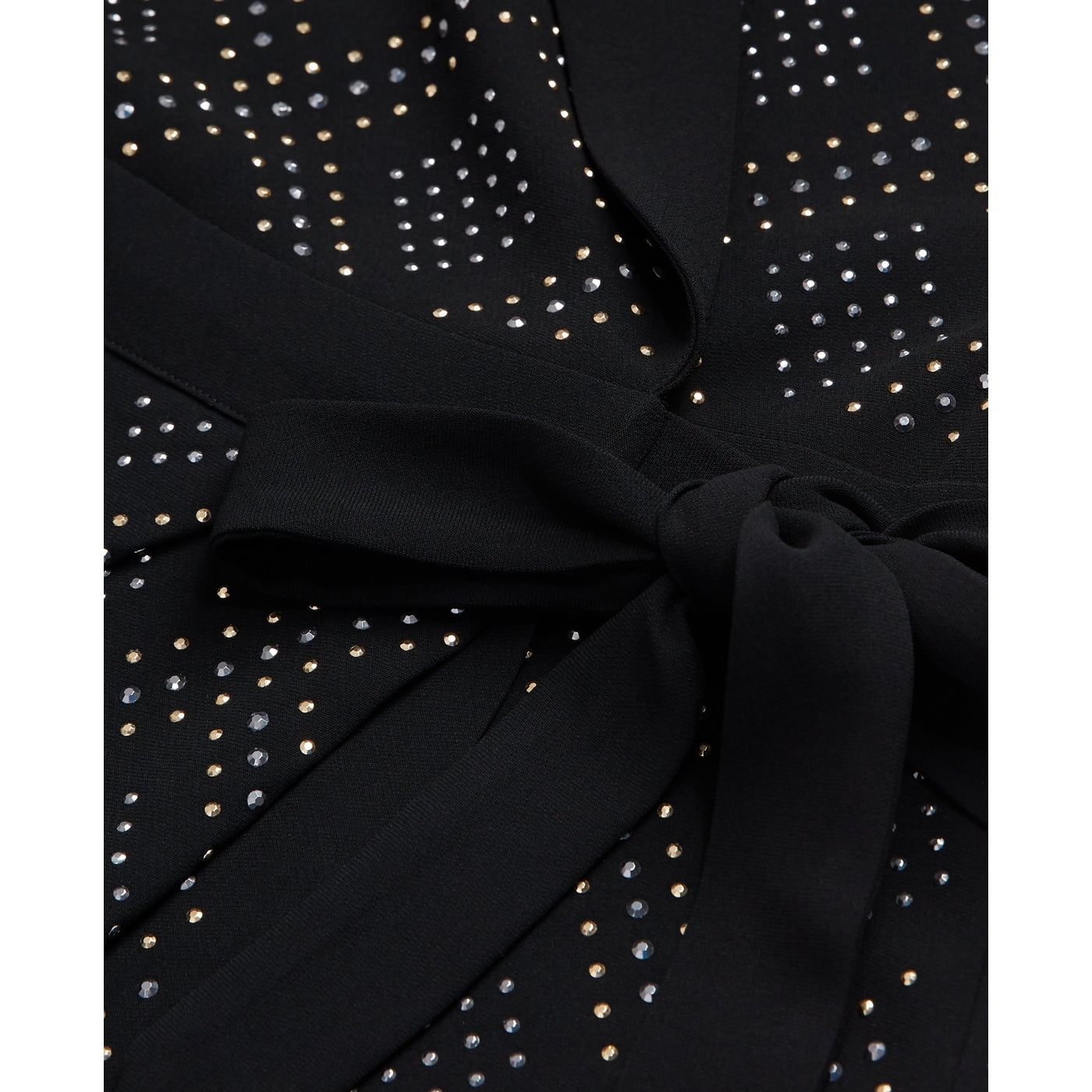 The Kooples - Vestido cruzado - Negro - Mujer