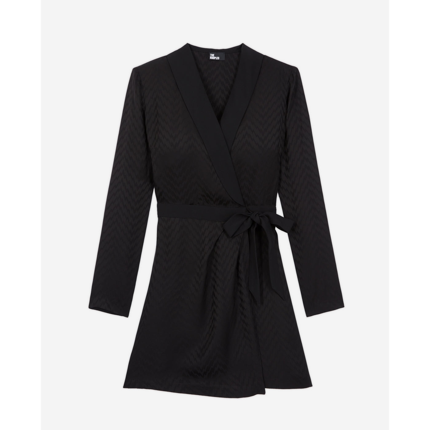 The Kooples - Robe Portefeuille - Noir - Femme