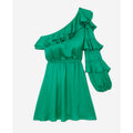 The Kooples - Asymmetrical Dress - Green - Women