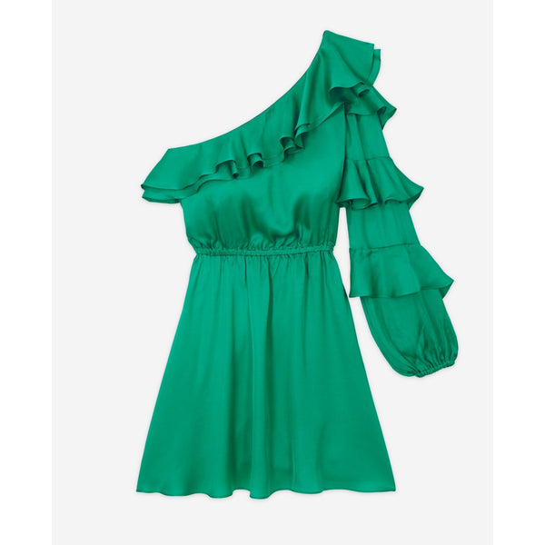 The Kooples - Asymmetric Dress - Green - Women