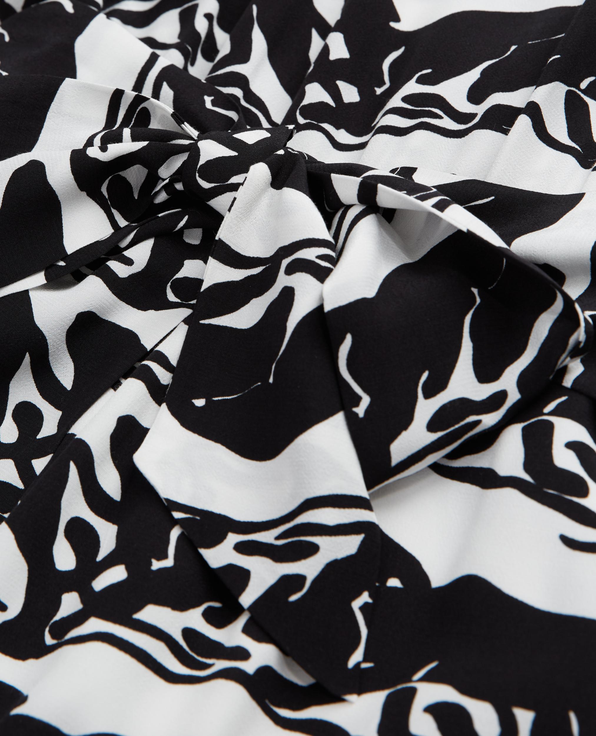 The Kooples - Robe - Noir Et Blanc - Femme