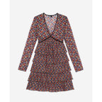 The Kooples - Vestido con volantes - Multicolor - Mujer