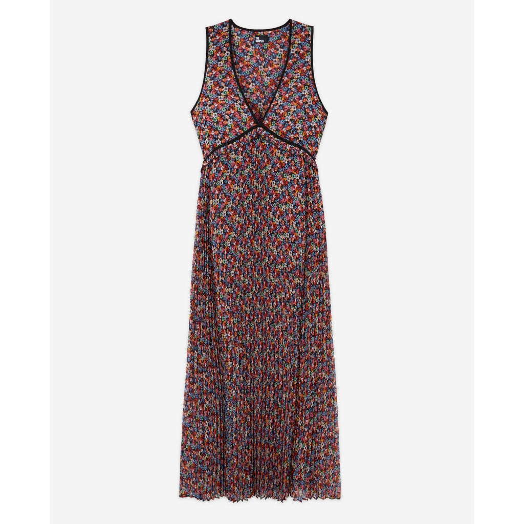 The Kooples - Robe Plissée - Multicolore - Femme