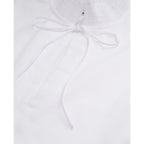 The Kooples - Vestido largo con bordado inglés - Blanco - Mujer