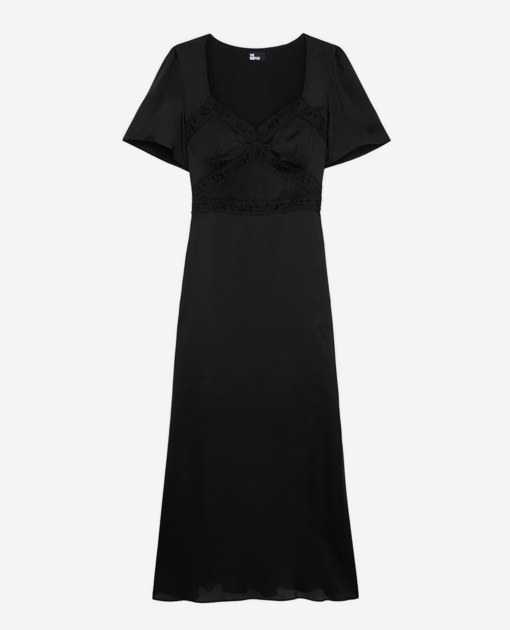 Vestido Largo Mc Top Encaje - Mujer