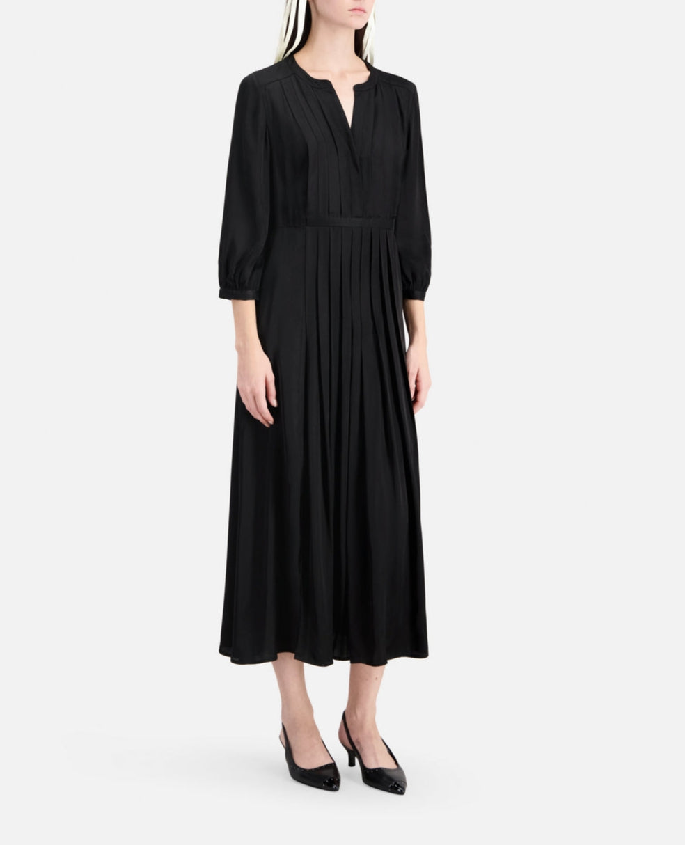The Kooples - Robe Longue - Noir - Femme
