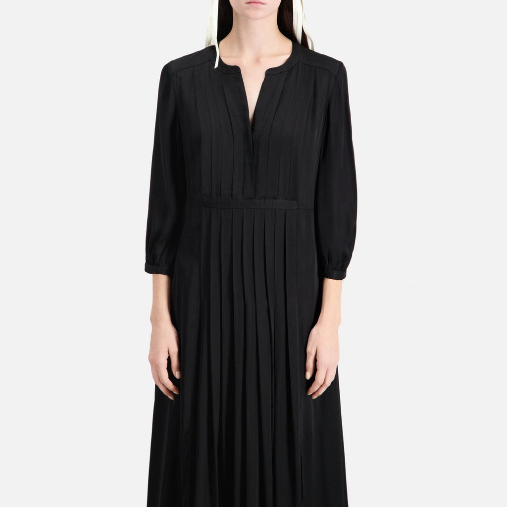 The Kooples - Robe Longue - Noir - Femme