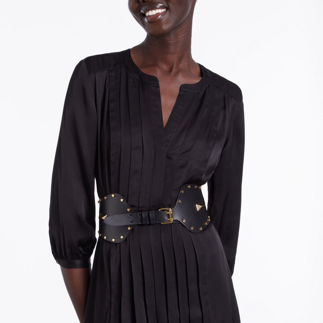The Kooples - Robe Longue - Noir - Femme