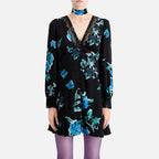 The Kooples - Robe Chemise - Noir - Femme