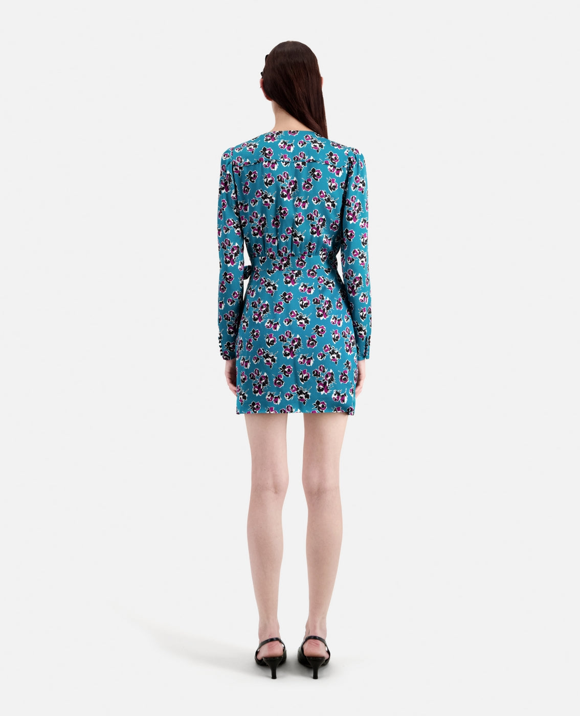 The Kooples - Robe Patineuse - Bleu - Femme