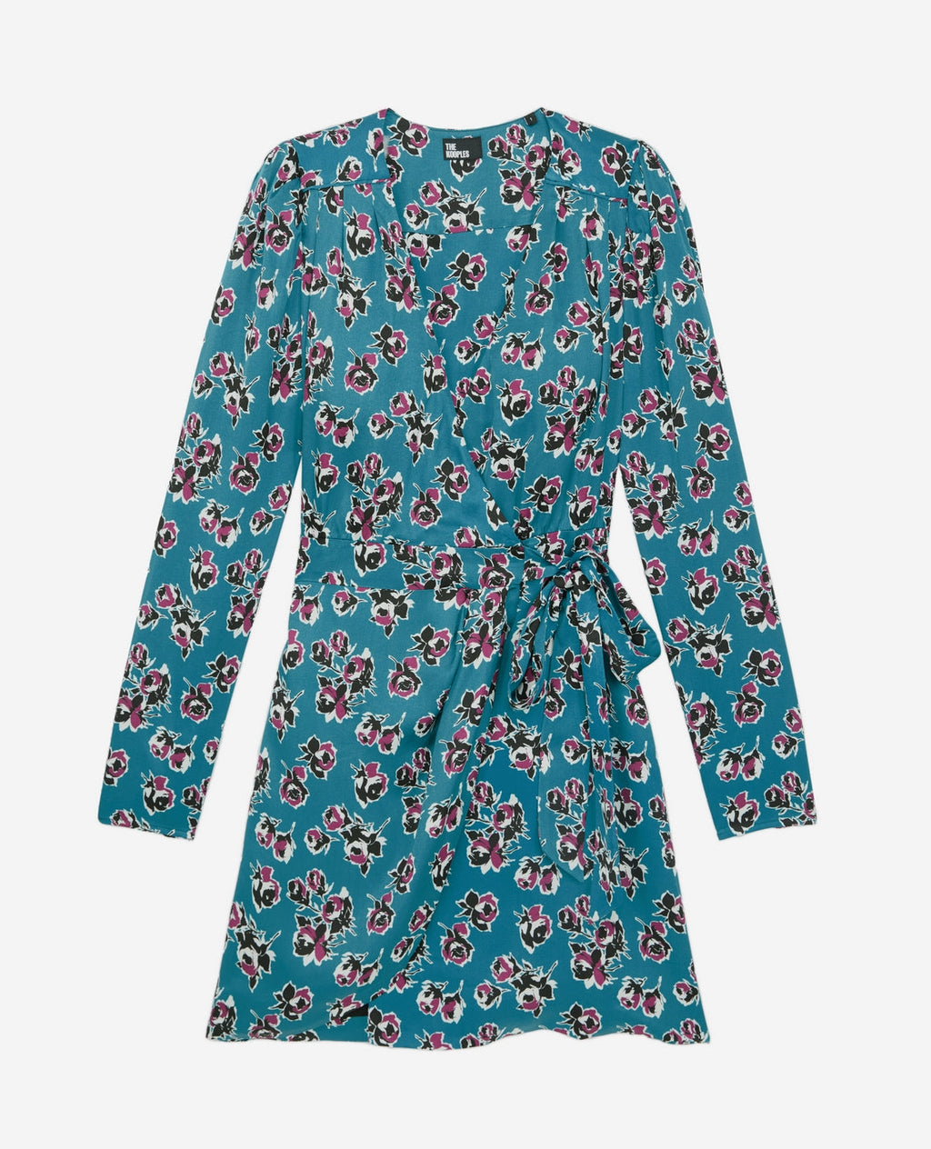 The Kooples - Robe Patineuse - Bleu - Femme