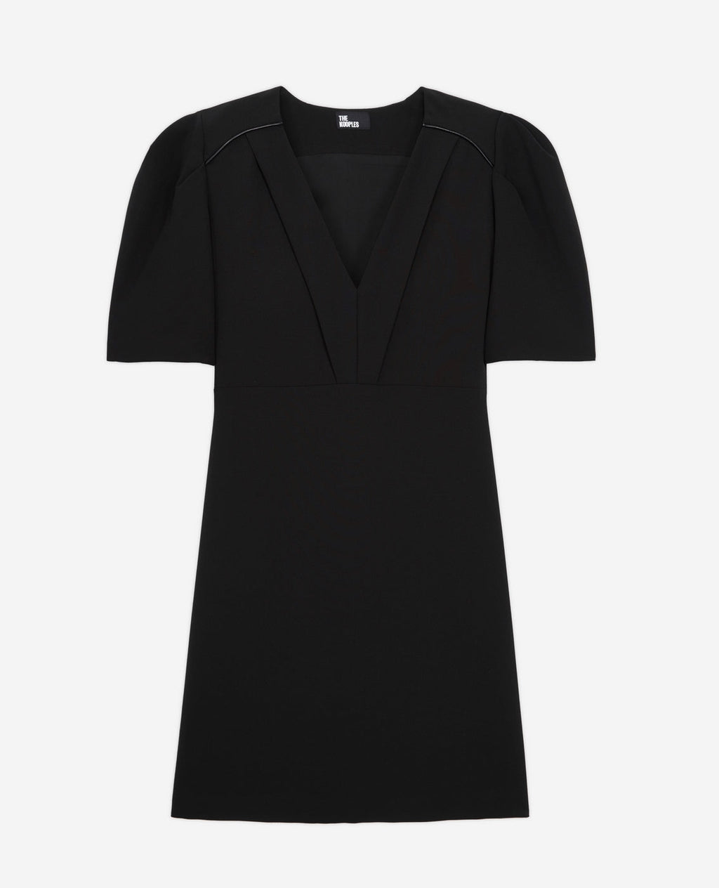 Vestido skater - Negro - Mujer